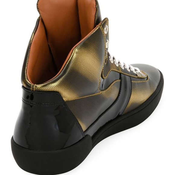 Men's Bally Eroy Cat Metallic Sneakers Size 13US - Picture 4 of 7